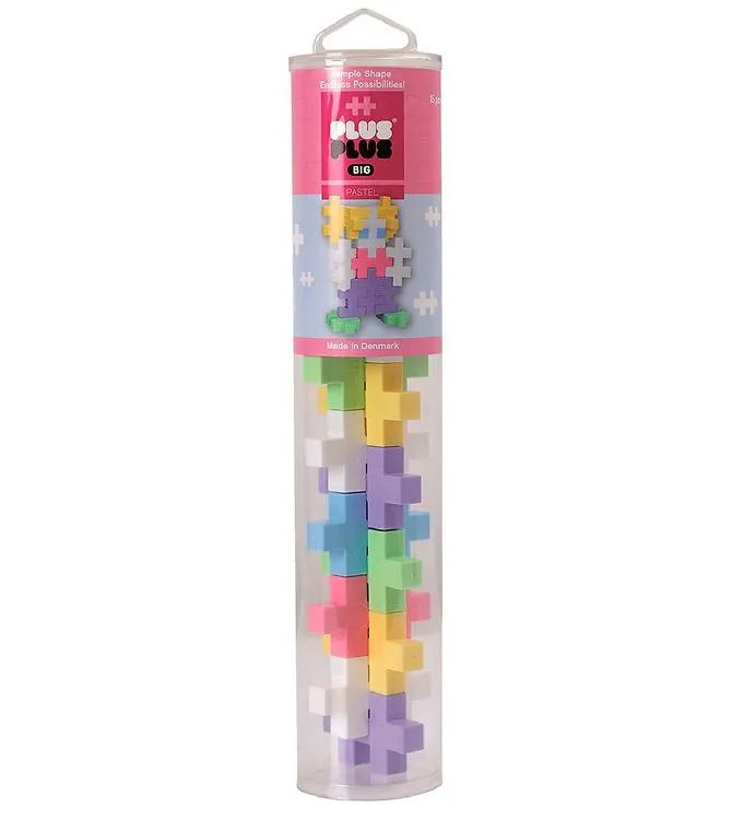 BIG Pastel, 15 delar, Plus Plus