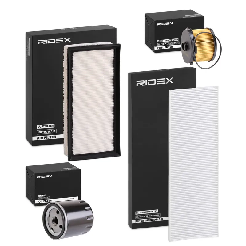 Filtersats RIDEX 4055F25153