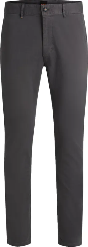 BOSS för män. 50510933 Chino Slim Byxor grå (35/32), Casual, Bomull