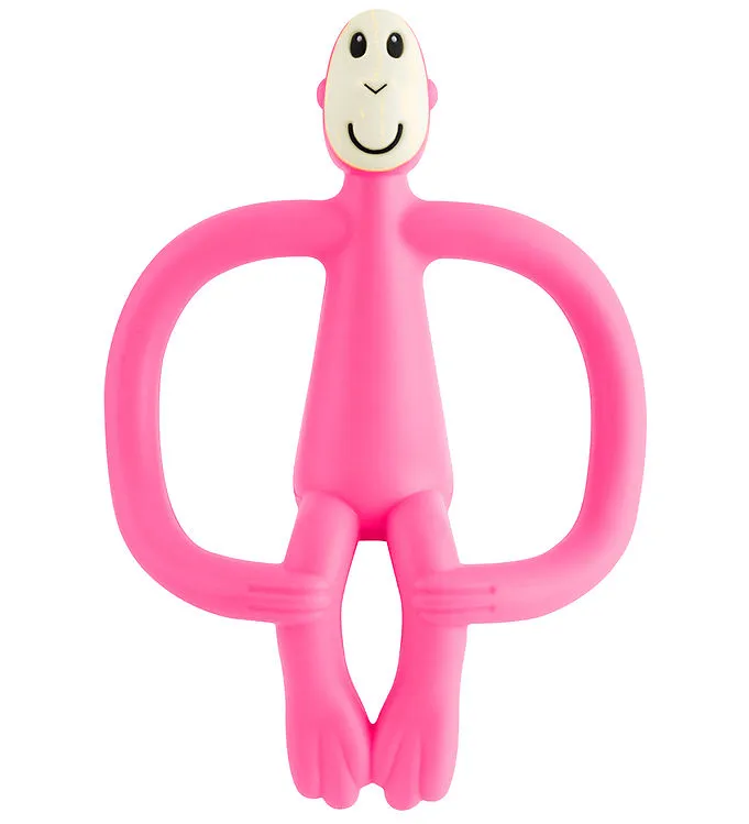 Matchstick Monkey Bitring - Monkey Tandsprickning - Rosa