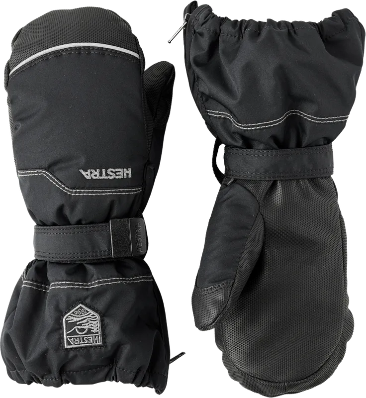 Hestra Baby´s Baby Zip - Mitt Black/black (#0265)