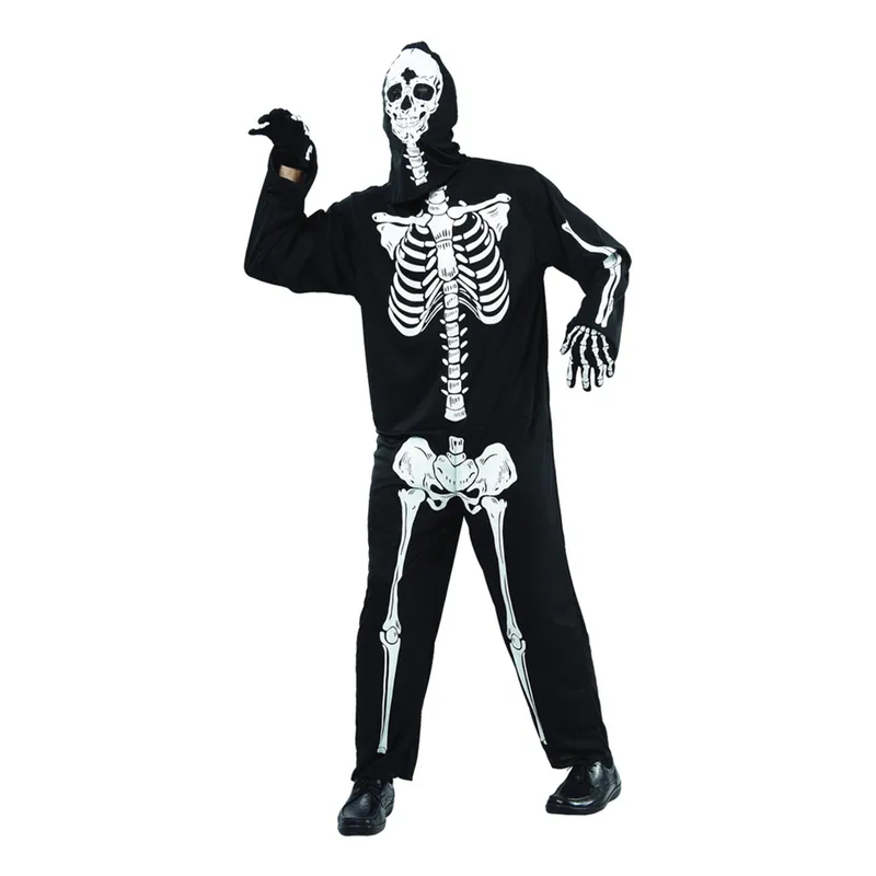 Maskeraddräkt Skelett Vuxen