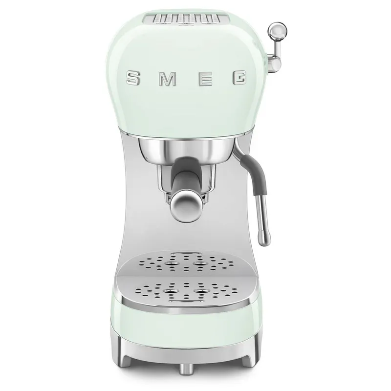 Smeg ECF02 Espressomaskin, pastellgrön