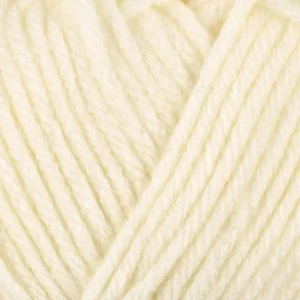 Sara Akrylgarn 50 gr Naturvit 902, Viking Snorre