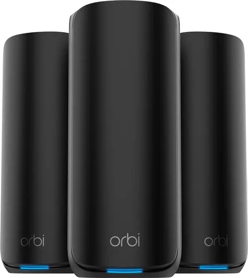 Netgear Orbi 870 Tri-band Wifi 7 Svart 3-pack