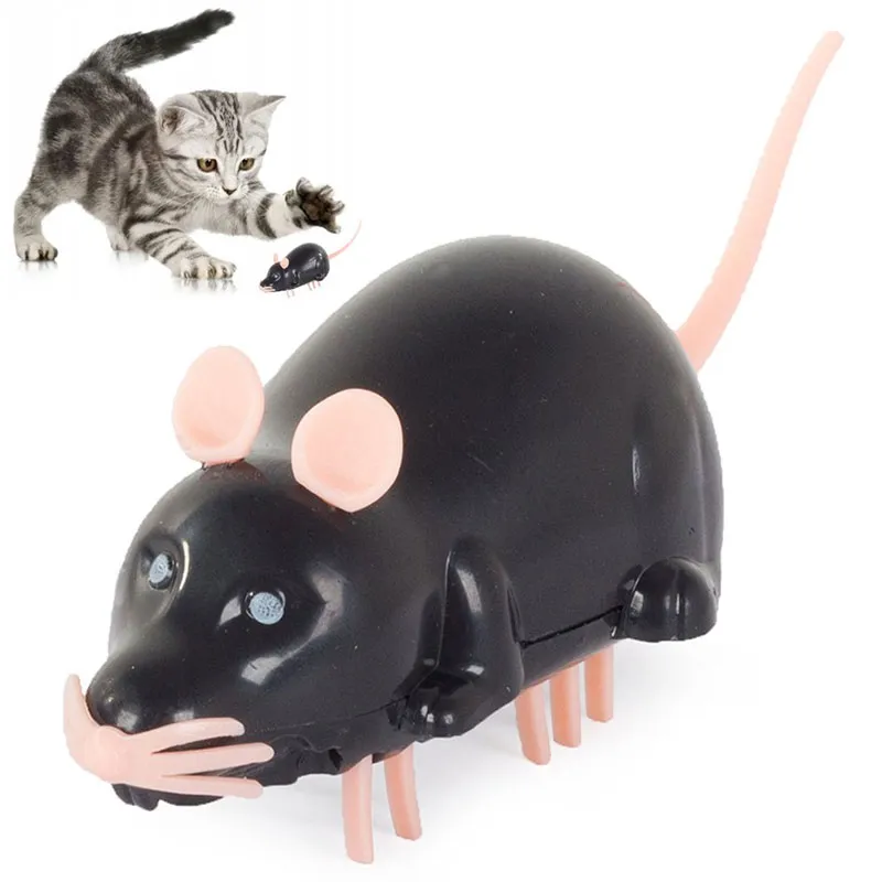 Vibrerande råttleksak till katt