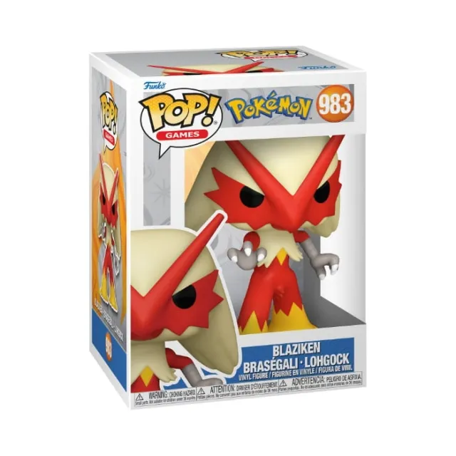 Funko POP! Games Pokemon Blaziken 983 – Funko! – Leksaksaffären