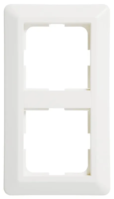 Elko EKO07245 Kombinationsram renvit (RAL9003), termoplast 155 mm, 2 fack