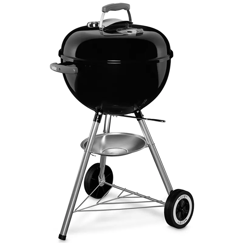 Weber, OT original 47 cm svart med termometer