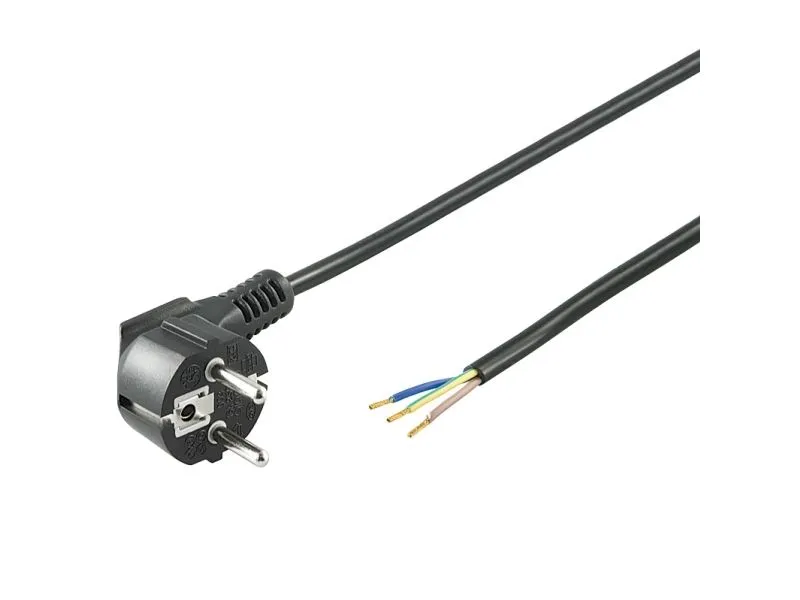 Pro Angle Power cable for confectionery 3 m black 3