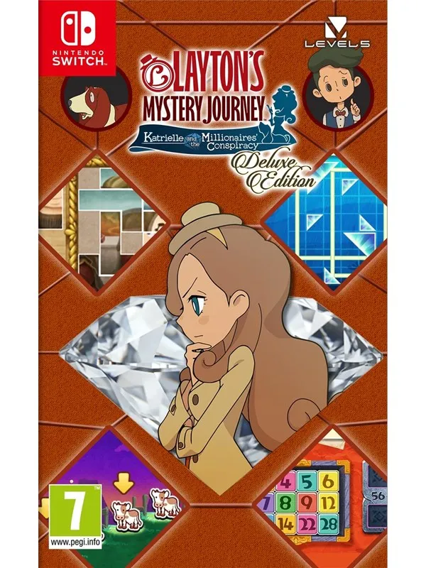 LAYTON’S MYSTERY JOURNEY: Katrielle and the Millionaires’ Conspiracy (Deluxe Edition) - Nintendo Switch - Äventyr