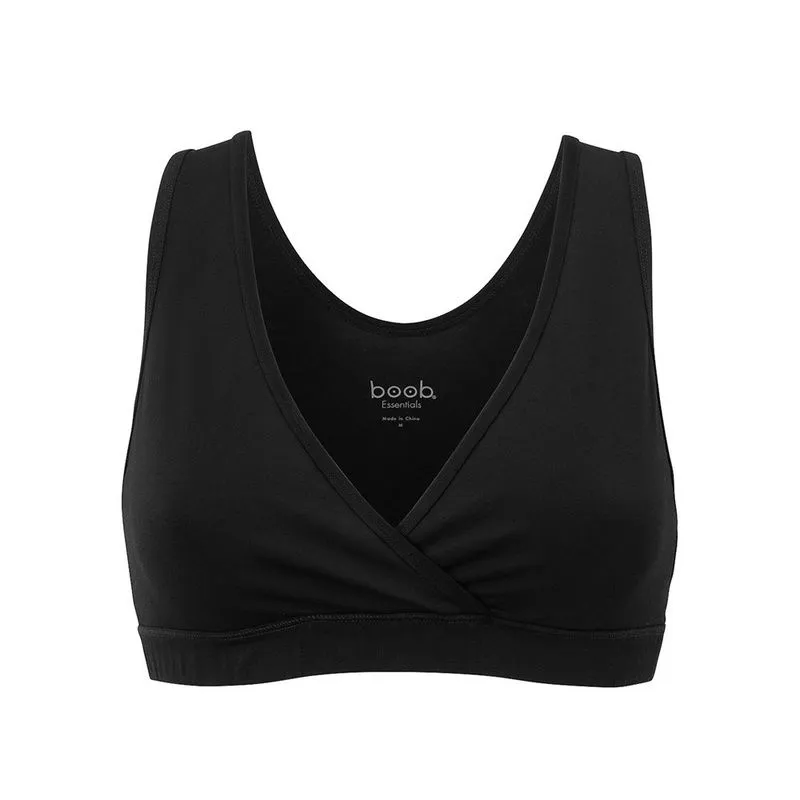 Boob Essentials Amnings-BH, Svart, XS