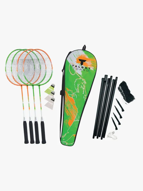 Talbot-Torro Badmintonset 4 Attacker Plus