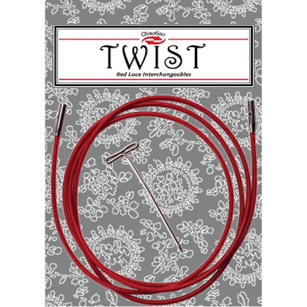 TWIST Red kabel 20 cm/Large [L] ChiaoGoo