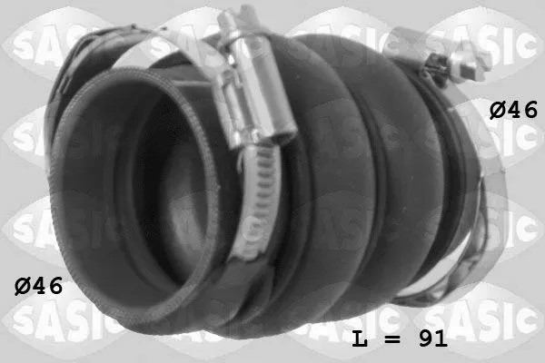 Laddluftslang SASIC 3330008