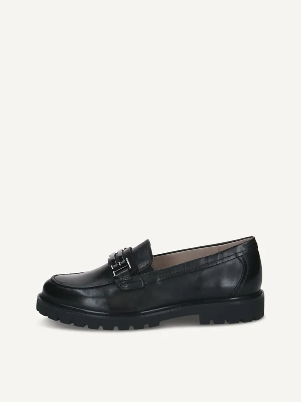 CAPRICE Slipper, black, made of Leather, Size 36 (#1197)