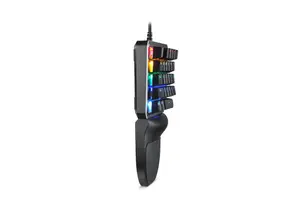 K27 Gaming tangentbord / Enhandsgaming med Led belysning