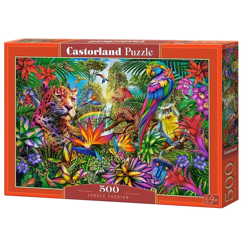 Castorland Pussel - Djungelmode 500 bitar