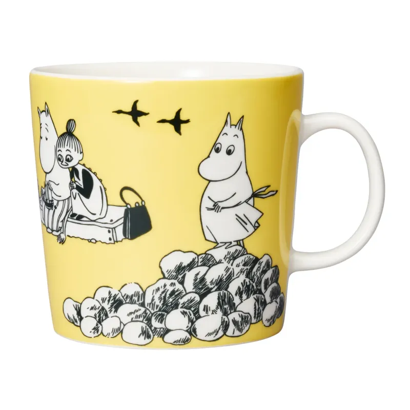 Moomin arabia mugg 0,4 liter, gul