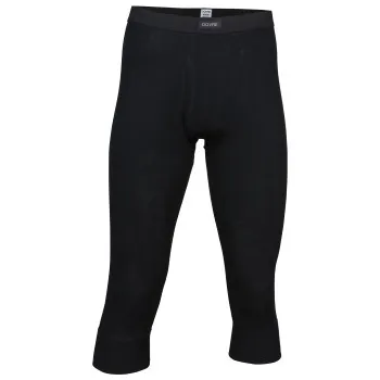 Dovre Wool Three Quarter Long Johns Svart ull Medium Herr