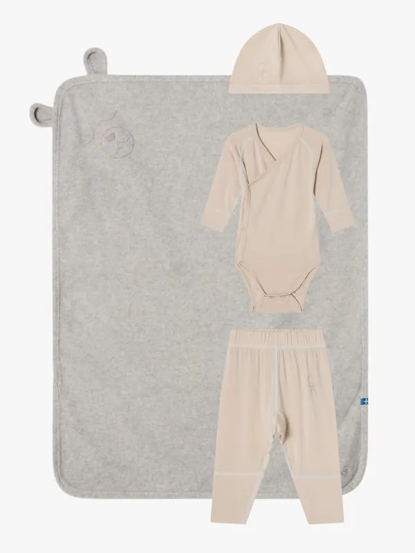 Isbjörn of Sweden KOALA Cozy Kit Baby, Cream, 68-74
