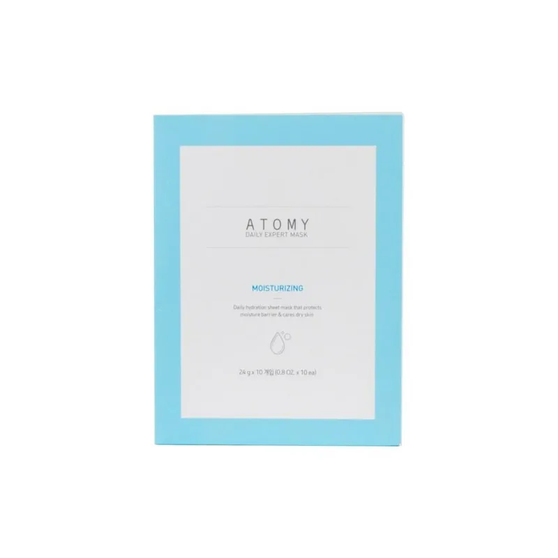 Atomy Daily Expert Mask Moisturizing, 10 ark, 1 st
