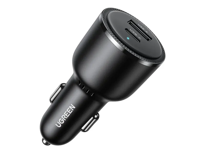 UGREEN 63w 2-Port Fast Car Charger