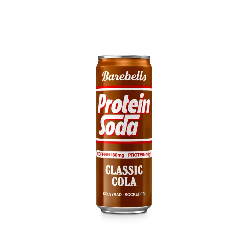 Barebells Classic Cola Protein Soda Energidryck Burk 35,5cl