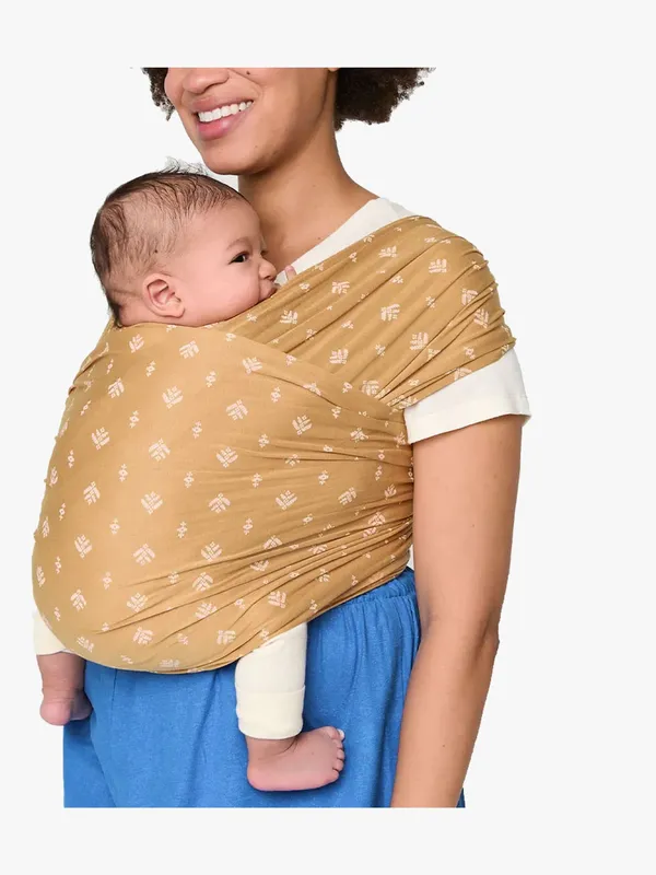 Ergobaby Aura Wrap Knit Bärsjal, Camel Harvest