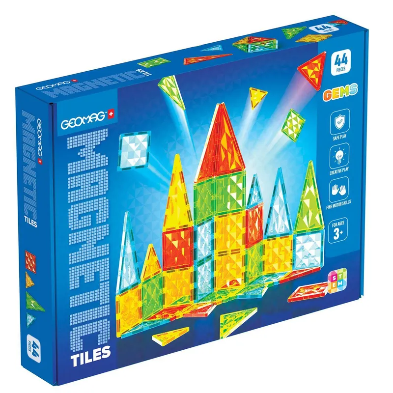 Geomag Gems Magnetbrickor 44 Delar