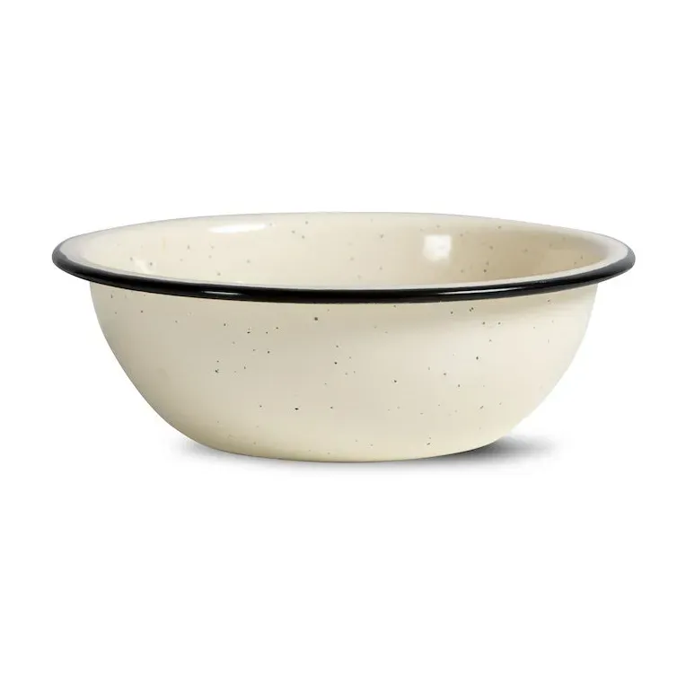 Sagaform Doris emaljskål Ø16 cm Beige