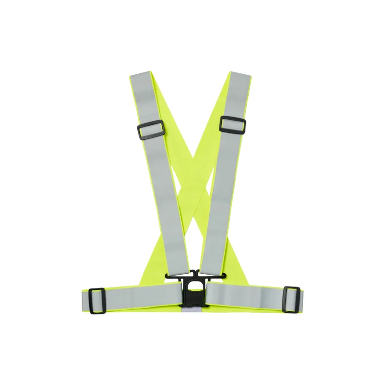 Bookman Urban Visibility Reflective Cross Belt Fluorescent Yellow
