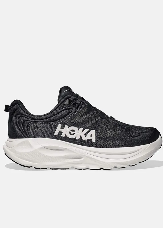 Hoka W Gaviota 6 Wide Black/White - 39 1/3