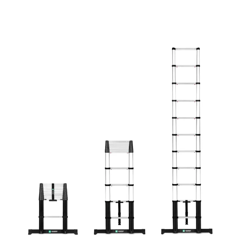 PRO Teleskopstege - 3,20m - ny modell 2023 | Soft close och stabilisatorstång