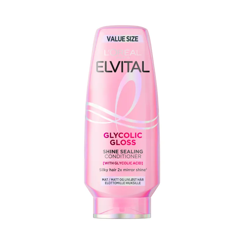 3 för 2 | L’Oréal Paris Elvital Glycolic Gloss Conditioner 300 ml