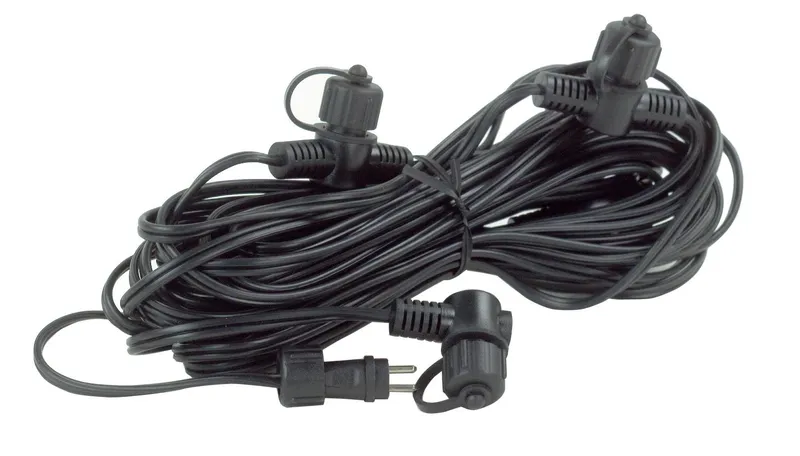 KABEL 15M MED 6ST KOPPLINGAR VATTENTÄTA | Beijerbygg Byggmaterial