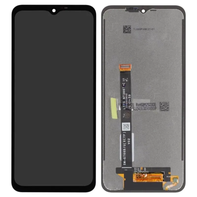 Samsung Galaxy Xcover 7 Pro LCD Skärm Original – Svart