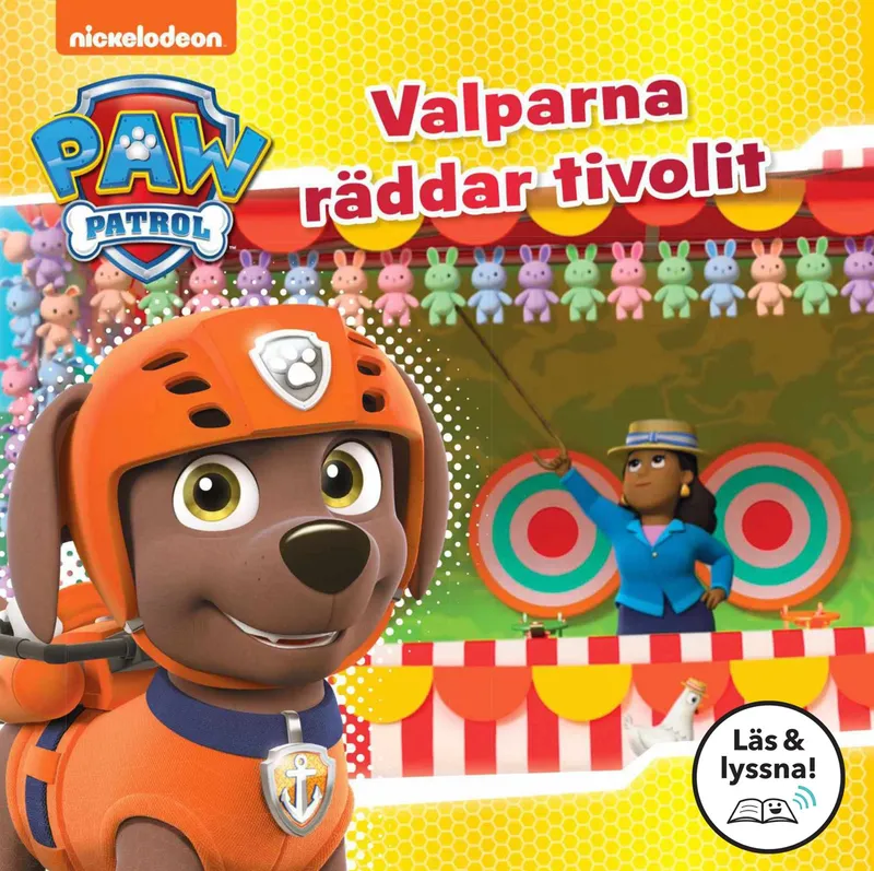 Paw Patrol: Valparna räddar tivolit (Läs & lyssna), E-bok
