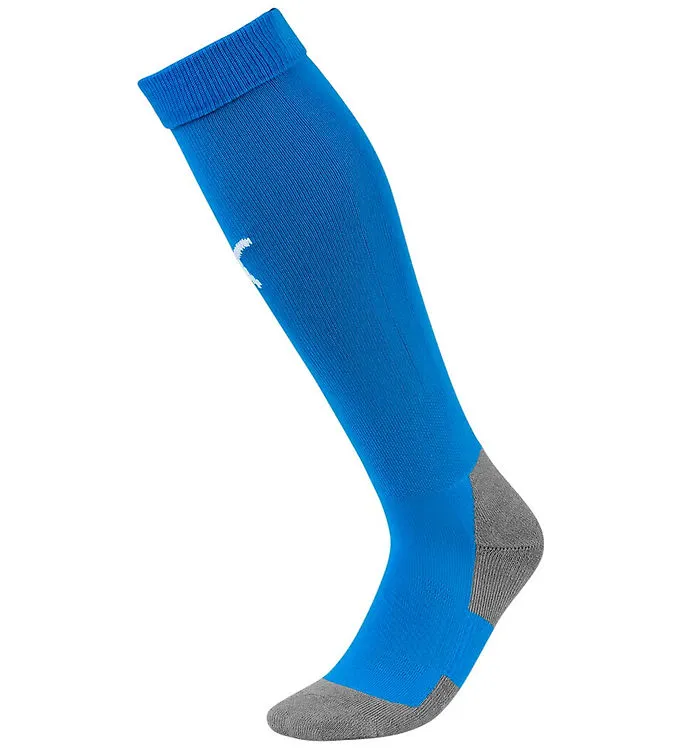 Puma Fotbollsstrumpor - Team Ligan Core - Elektrisk Blue Lemonad