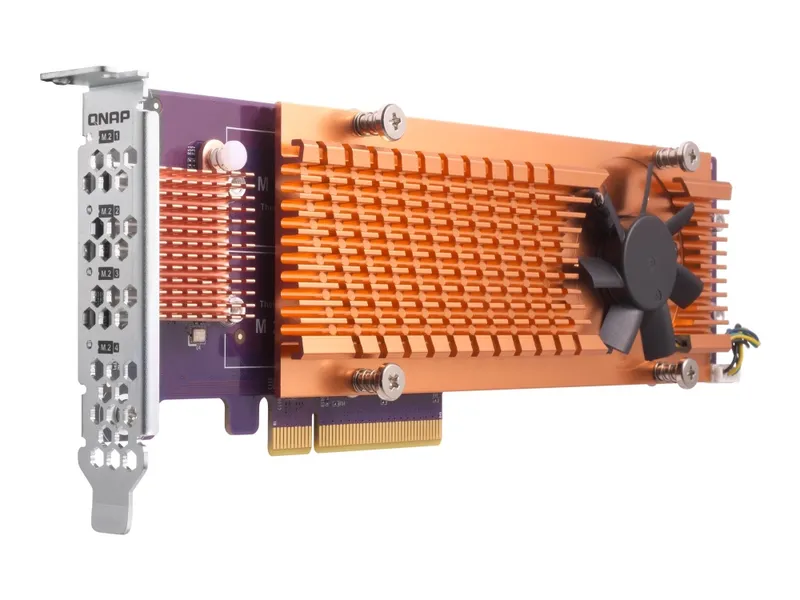 Qnap Qm2-4p-384 Nätverkskort/adapters Intern Pcie