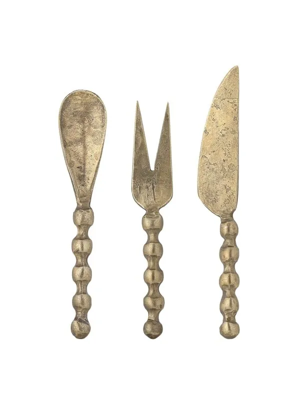 Bloomingville Haolin Ostset, Mässing, Metall 3 st