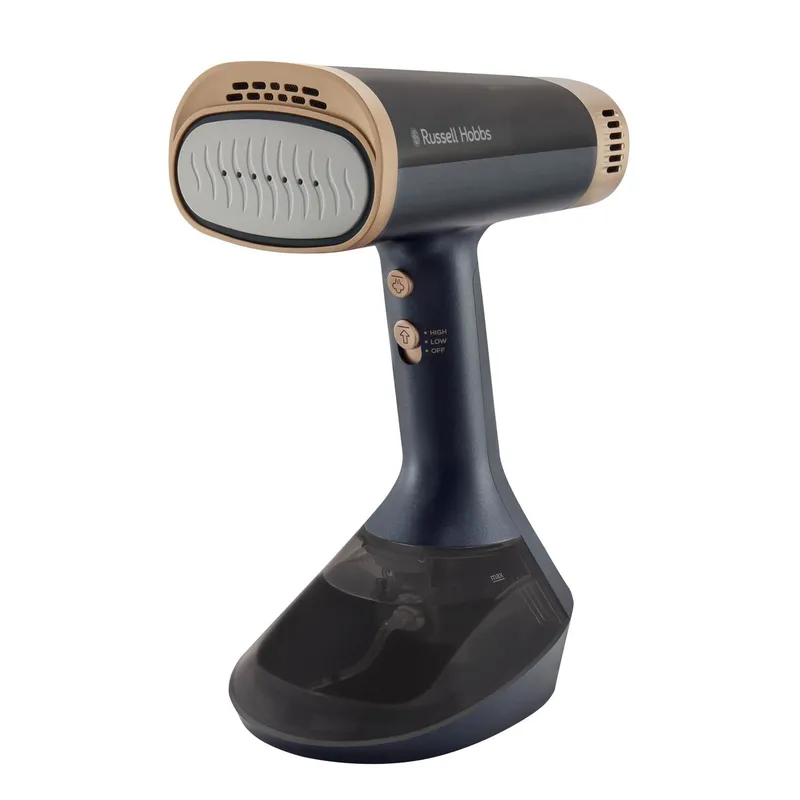 Russell Hobbs 28550-56 klädångare Handhållen klädångare 0,2 l 1400 W Blå, Guld