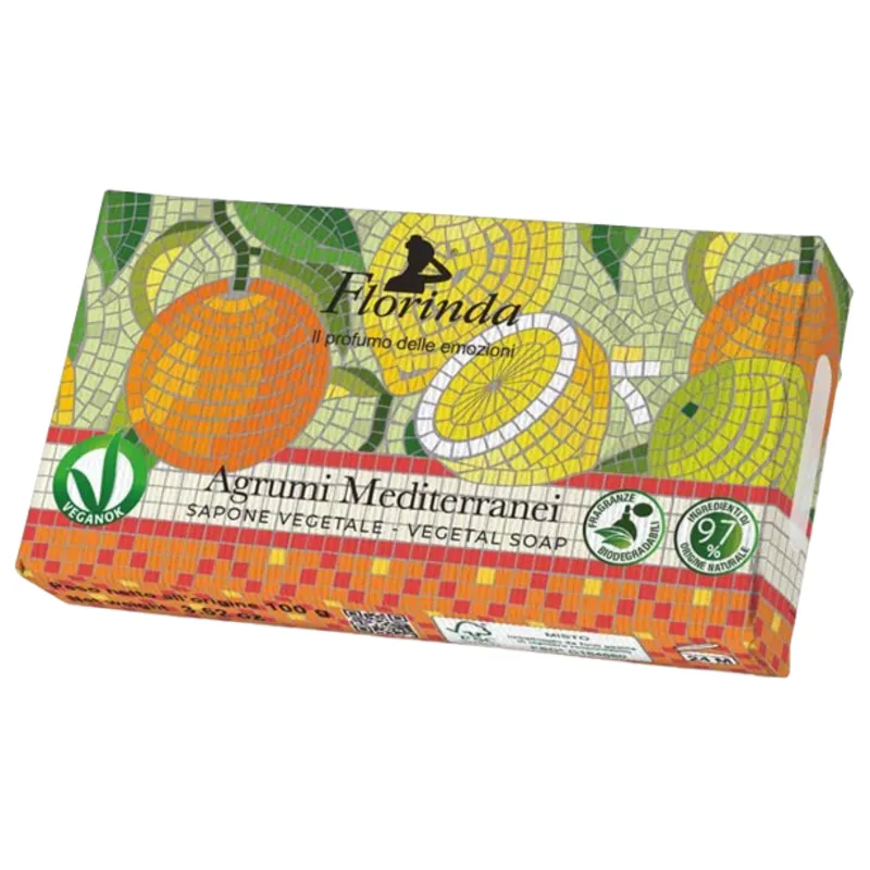 Florinda Soap Mediterranean Citrus 100 g