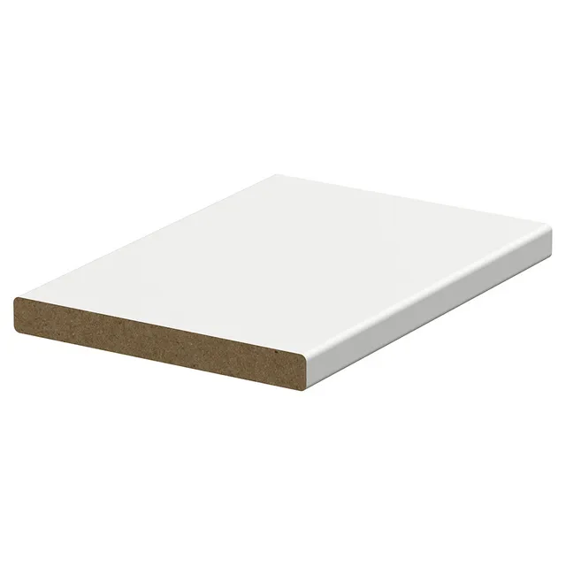 16X145 DÖRROMFATTN VIT L=2,44M MDF RAW(3) | Beijerbygg Byggmaterial