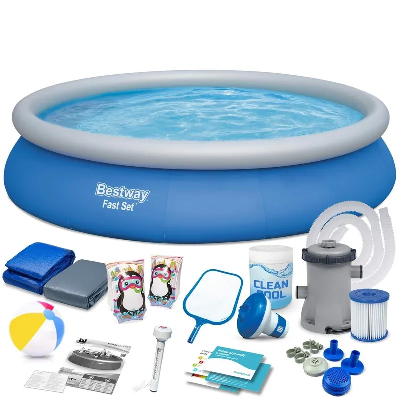 Utvidgning av trädgårdspool 457 x 84 cm 17in1 Bestway 57313