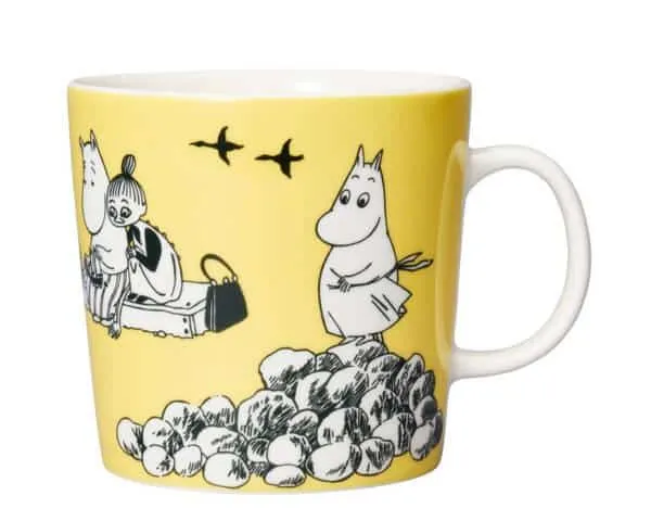 Moomin arabia mugg 0,4 liter, gul