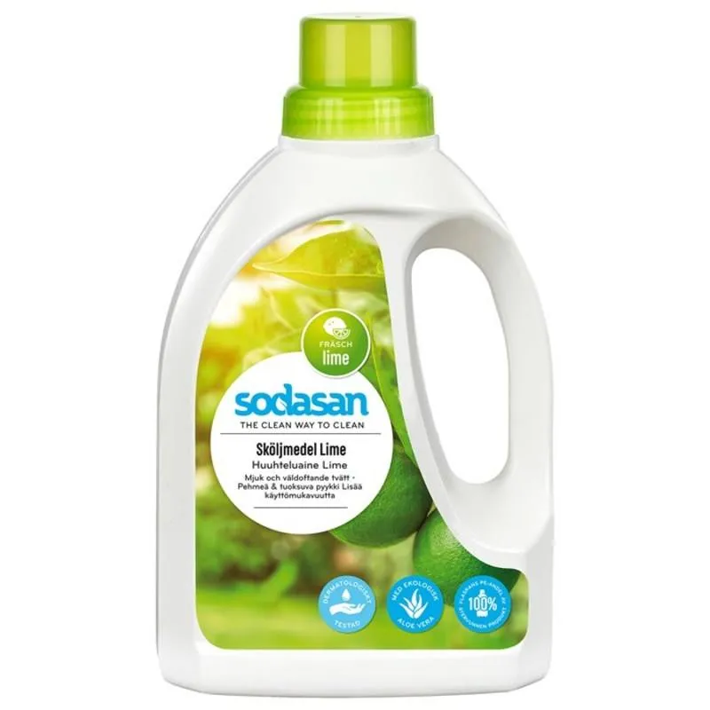 Sodasan Sköljmedel, 750 ml, Lime