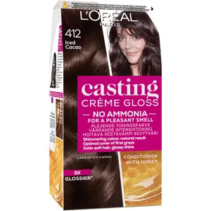 L'Oréal Paris Casting Crème Gloss Semi-Permanent Hårfärg 412 Iced Coco