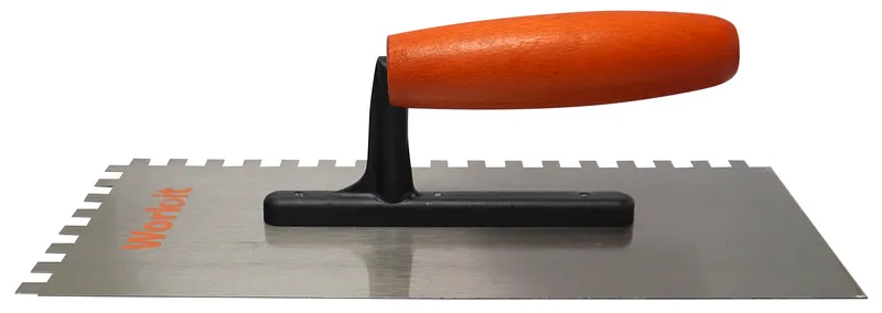 Work>it notched trowel 8 x 280 x 130 mm