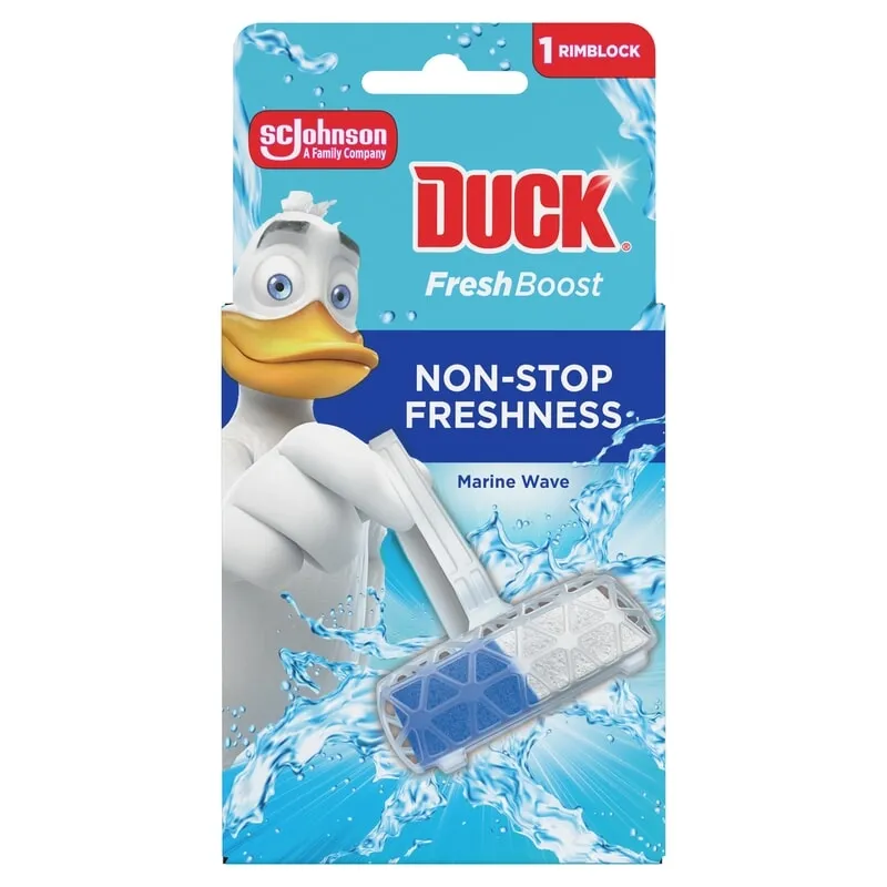 Toalettrengöring Duck Fresh Boost Marine Wave